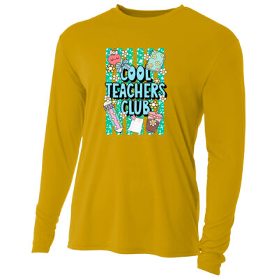 Cool Teachers Club T99-034 - Adult Cooling Performance Long Sleeve Tee Thumbnail