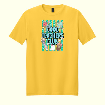 Cool Teachers Club T99-034 - Adult Softstyle ® T Shirt Thumbnail