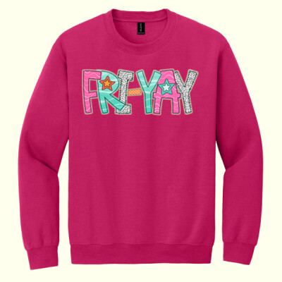 Fri-YAY T99-035 - Heavy Blend Crewneck Sweatshirt Thumbnail