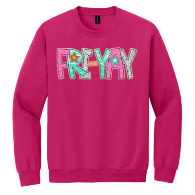 Fri-YAY T99-035 - Heavy Blend Crewneck Sweatshirt Thumbnail