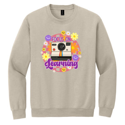 Focus on Learning T99-036 - Heavy Blend Crewneck Sweatshirt Thumbnail