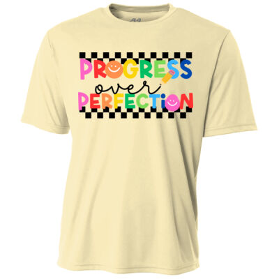 Progress Over Perfection T99-037 - Adult Cooling Performance Short Sleeve Tee Thumbnail