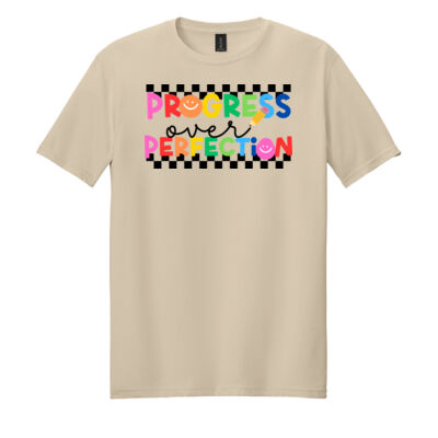Progress Over Perfection T99-037 - Adult Softstyle ® T Shirt Thumbnail