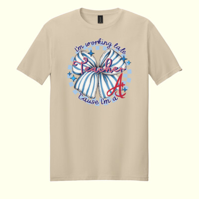 I'm Working Late T99-039 - Adult Softstyle ® T Shirt Thumbnail