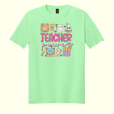 Teacher Power T99-040 - Adult Softstyle ® T Shirt Thumbnail