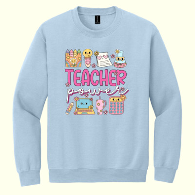 Teacher Power T99-040 - Heavy Blend Crewneck Sweatshirt Thumbnail