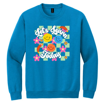 Let's Learn Today T99-041 - Heavy Blend Crewneck Sweatshirt Thumbnail