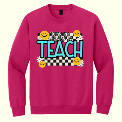 Good Day to Teach T99-043 - Heavy Blend Crewneck Sweatshirt Thumbnail