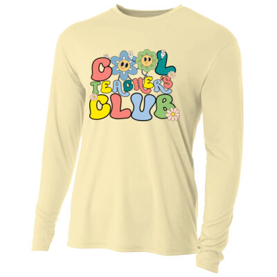Cool Teachers Club T99-047 - Adult Cooling Performance Long Sleeve Tee Thumbnail