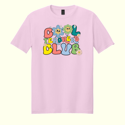 Cool Teachers Club T99-047 - Adult Softstyle ® T Shirt Thumbnail