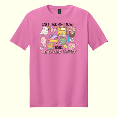 Can't Talk Right Now T99-049 - Adult Softstyle ® T Shirt Thumbnail
