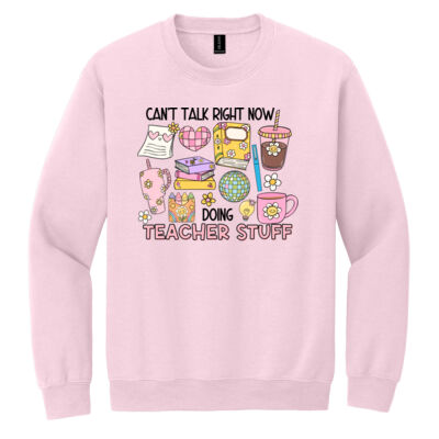 Can't Talk Right Now T99-049 - Heavy Blend Crewneck Sweatshirt Thumbnail