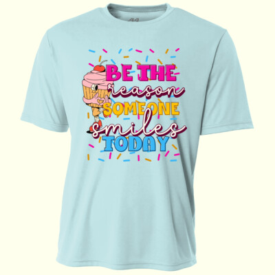 Be the Reason Someone Smiles Today T99-053 - Adult Cooling Performance Short Sleeve Tee Thumbnail
