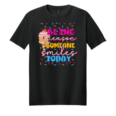 Be the Reason Someone Smiles Today T99-053 - Adult Softstyle ® T Shirt Thumbnail