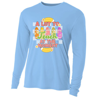A Lot to Teach T99-054 - Adult Cooling Performance Long Sleeve Tee Thumbnail