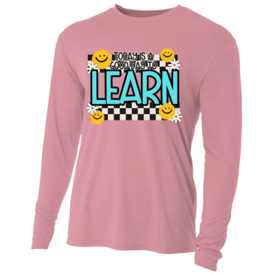 Today is a Good Day to Learn T99-055 - Adult Cooling Performance Long Sleeve Tee Thumbnail