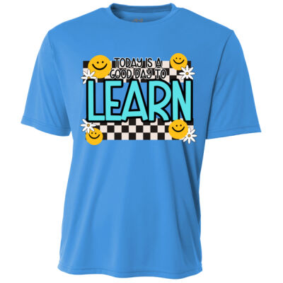 Today is a Good Day to Learn T99-055 - Adult Cooling Performance Short Sleeve Tee Thumbnail