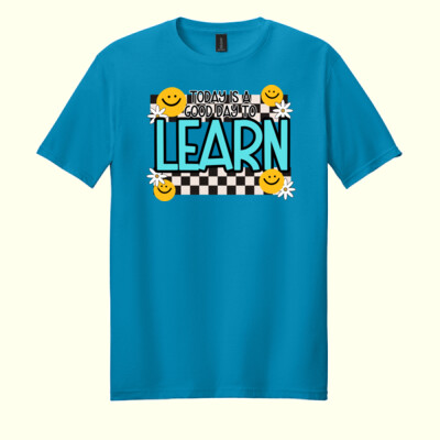 Today is a Good Day to Learn T99-055 - Adult Softstyle ® T Shirt Thumbnail