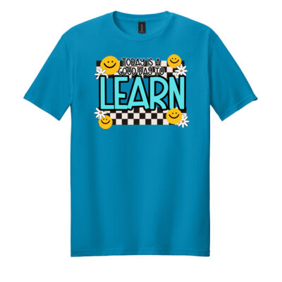 Today is a Good Day to Learn T99-055 - Adult Softstyle ® T Shirt Thumbnail