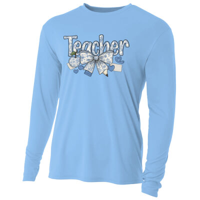 Teacher Vintage T99-056 - Adult Cooling Performance Long Sleeve Tee Thumbnail