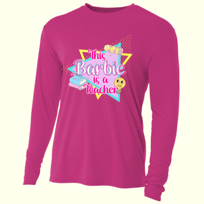 This Barbie T99-057 - Adult Cooling Performance Long Sleeve Tee Thumbnail