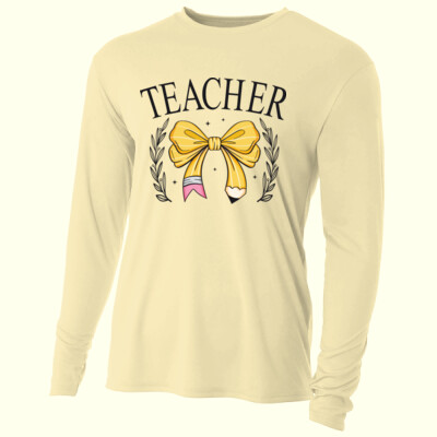 Teacher Coquette T99-059 - Adult Cooling Performance Long Sleeve Tee Thumbnail