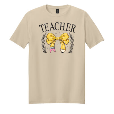Teacher Coquette T99-059 - Adult Softstyle ® T Shirt Thumbnail