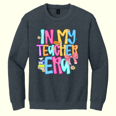 In My Teacher Era T99-063 - Heavy Blend Crewneck Sweatshirt Thumbnail