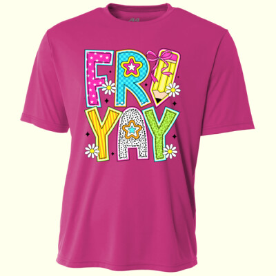 Fri-YAY T99-065 - Adult Cooling Performance Short Sleeve Tee Thumbnail