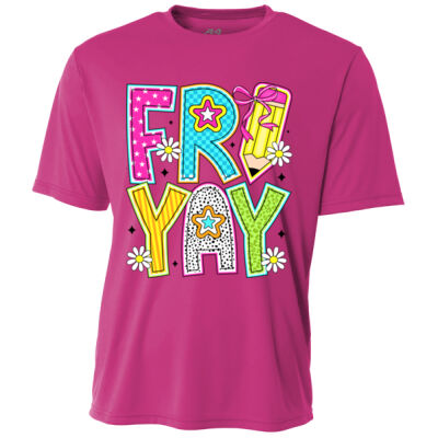 Fri-YAY T99-065 - Adult Cooling Performance Short Sleeve Tee Thumbnail