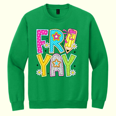 Fri-YAY T99-065 - Heavy Blend Crewneck Sweatshirt Thumbnail