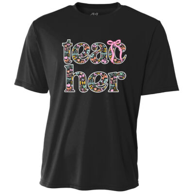 Teacher Coquette T99-068 - Adult Cooling Performance Short Sleeve Tee Thumbnail