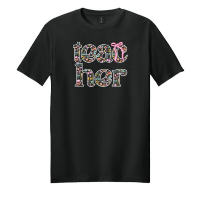 Teacher Coquette T99-068 - Adult Softstyle ® T Shirt Thumbnail