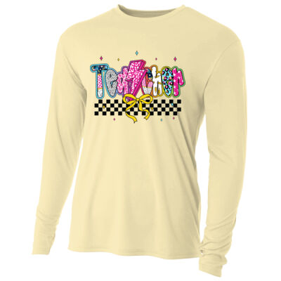 Teacher Checkered T99-069 - Adult Cooling Performance Long Sleeve Tee Thumbnail