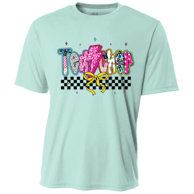Teacher Checkered T99-069 - Adult Cooling Performance Short Sleeve Tee Thumbnail