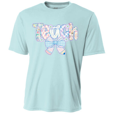 Teacher Coquette Pastels T99-071 - Adult Cooling Performance Short Sleeve Tee Thumbnail
