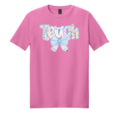 Teacher Coquette Pastels T99-071 - Adult Softstyle ® T Shirt Thumbnail