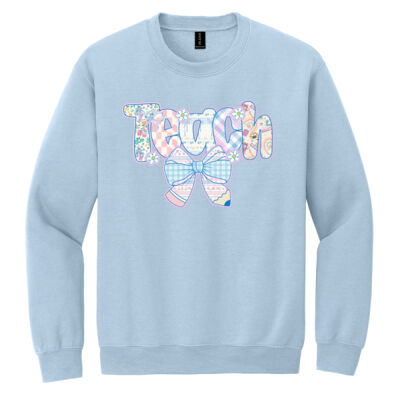 Teacher Coquette Pastels T99-071 - Heavy Blend Crewneck Sweatshirt Thumbnail