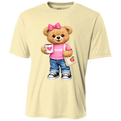 Teacher Bear T99-078 - Adult Cooling Performance Short Sleeve Tee Thumbnail