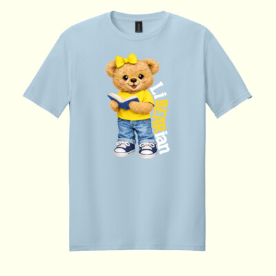LiBEARian 84-001 - Adult Softstyle ® T Shirt Thumbnail