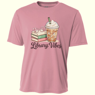 Library Vibes 84-003 - Adult Cooling Performance Short Sleeve Tee Thumbnail