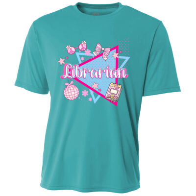 Librarian Pink 84-004 - Adult Cooling Performance Short Sleeve Tee Thumbnail