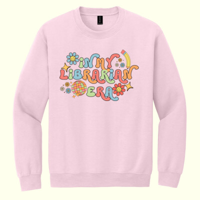In My Librarian Era 84-007 - Heavy Blend Crewneck Sweatshirt Thumbnail