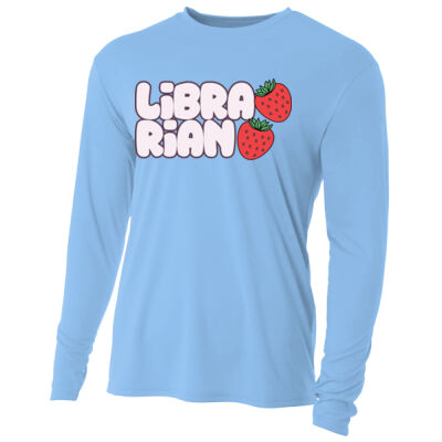 Librarian Berries 84-011 - Adult Cooling Performance Long Sleeve Tee Thumbnail