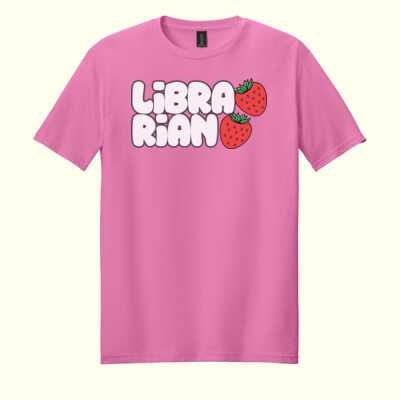 Librarian Berries 84-011 - Adult Softstyle ® T Shirt Thumbnail