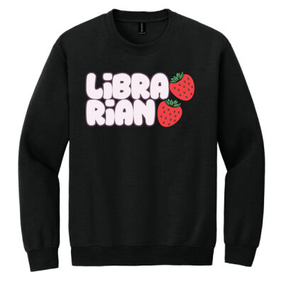 Librarian Berries 84-011 - Heavy Blend Crewneck Sweatshirt Thumbnail