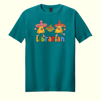 Librarian Nachos 84-012 - Adult Softstyle ® T Shirt Thumbnail
