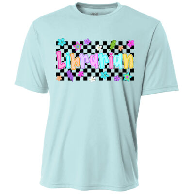 Librarian Retro 84-013 - Adult Cooling Performance Short Sleeve Tee Thumbnail