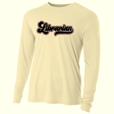 Librarian Retro 84-014 - Adult Cooling Performance Long Sleeve Tee Thumbnail