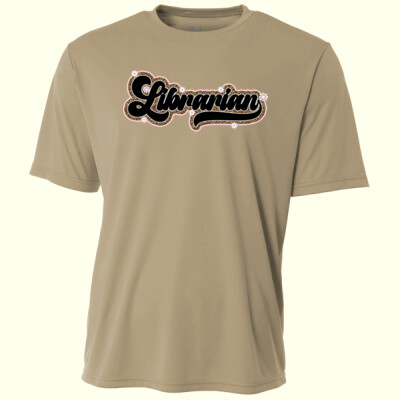 Librarian Retro 84-014 - Adult Cooling Performance Short Sleeve Tee Thumbnail